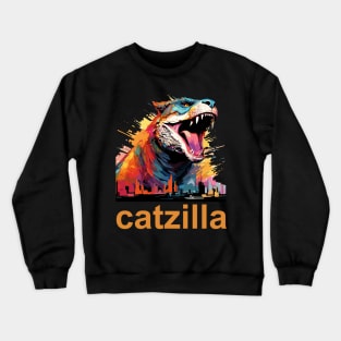 Catzilla Crewneck Sweatshirt